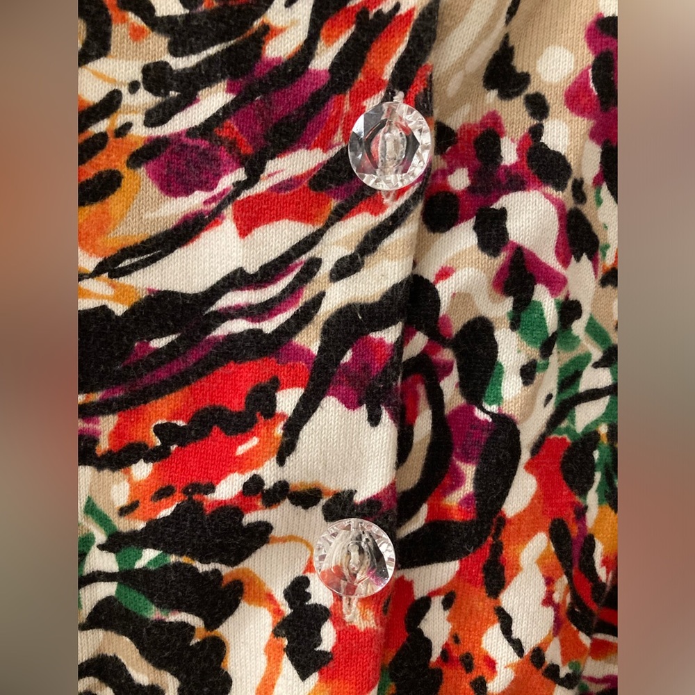 Ruby Rd Floral Cardigan size Large‎ - Picture 3 of 5